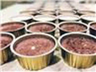 Лакований алюмінієвий контейнер із гладкою стінкою для упаковки харчових продуктів